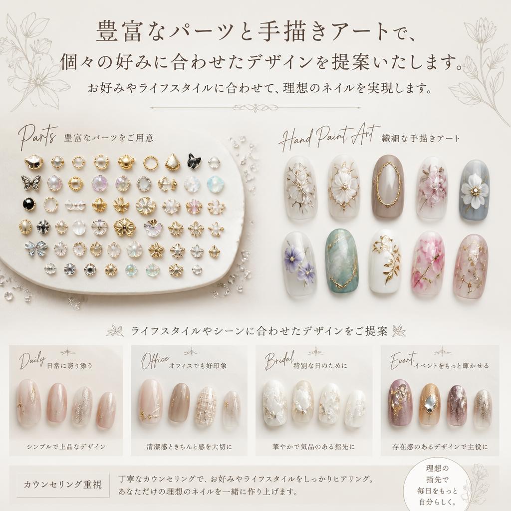 4. 一人ひとりに寄り添ったカスタマイズデザイン