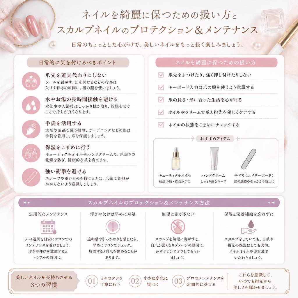 3. スカルプを長持ちさせるための扱い方のコツ