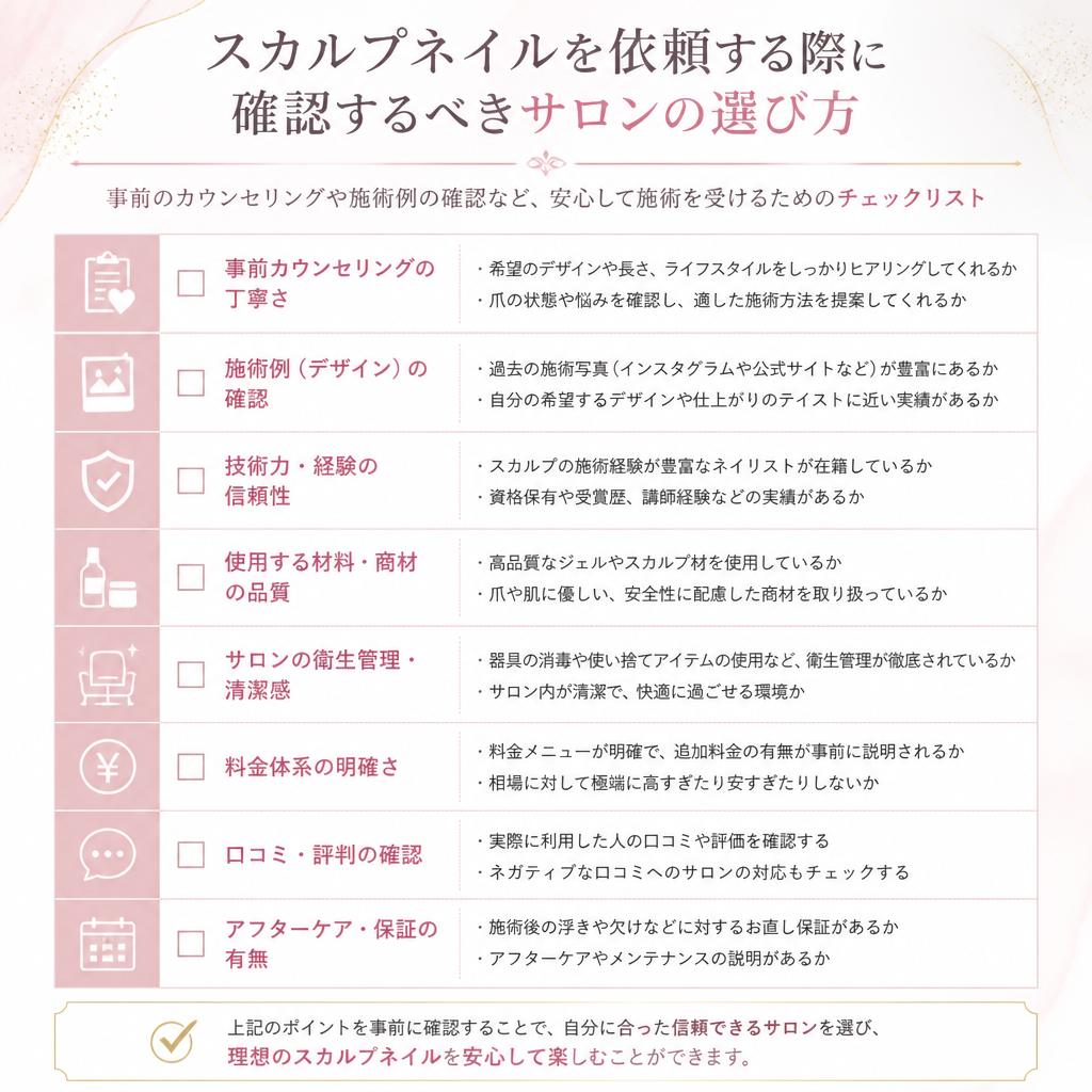 失敗しないサロン選びのポイント